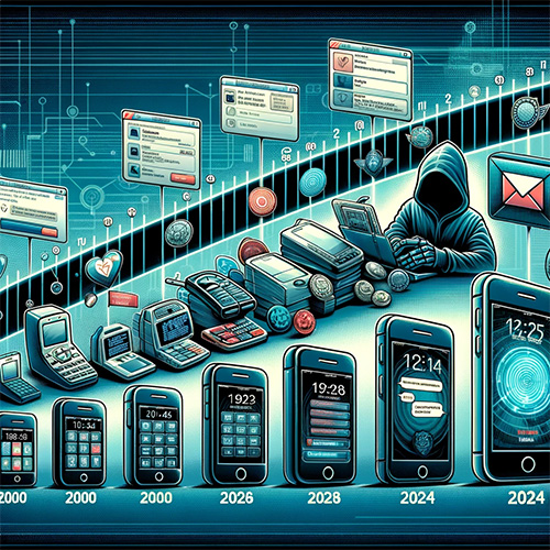 تاریخچه فیشینگ پیامکی