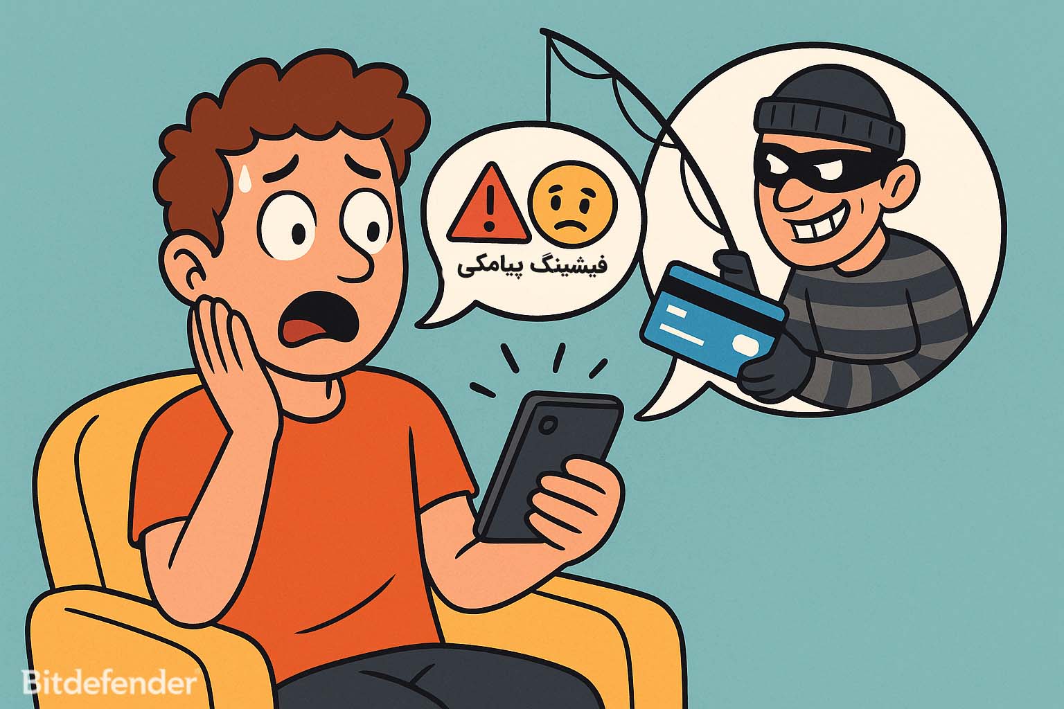 فیشینگ پیامکی