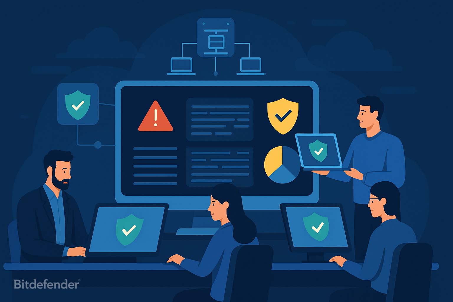 کنسول مدیریتی آنتی‌ویروس Bitdefender GravityZone