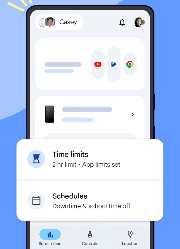 محدود کردن زمان استفاده