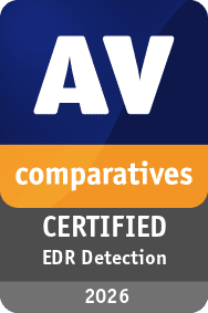 نتیجه آزمون EDR Detection Validation Certification Test 202